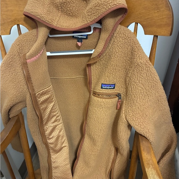 Patagonia W Retro Pile Fleece Hoody (nest brown) - Picture 3 of 4